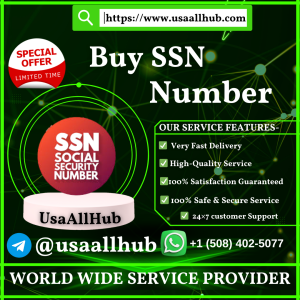 Buy Verified SSN Number